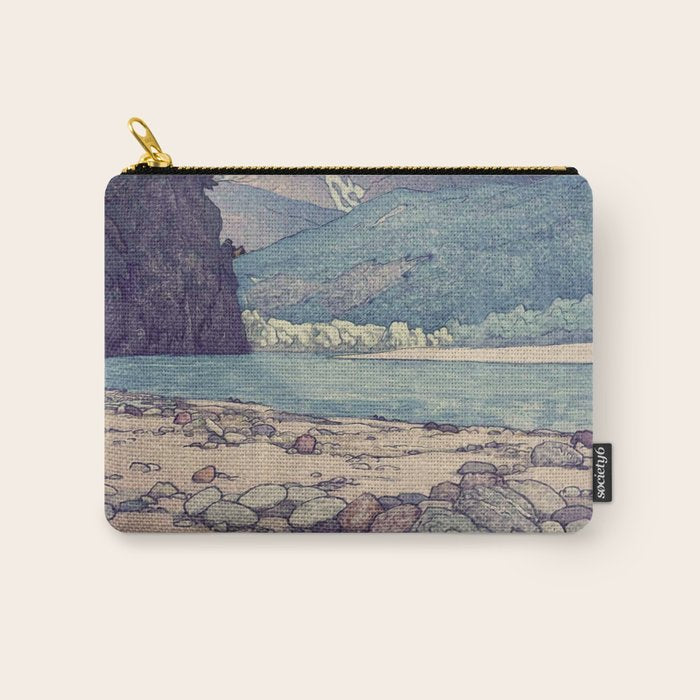 At Prayer at Dayai Shore Carry All Pouch Gallery Image 1