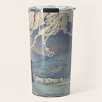At Prayer at Dayai Shore Travel Mug Gallery Image 1