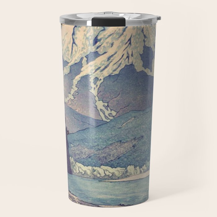 At Prayer at Dayai Shore Travel Mug Gallery Image 1