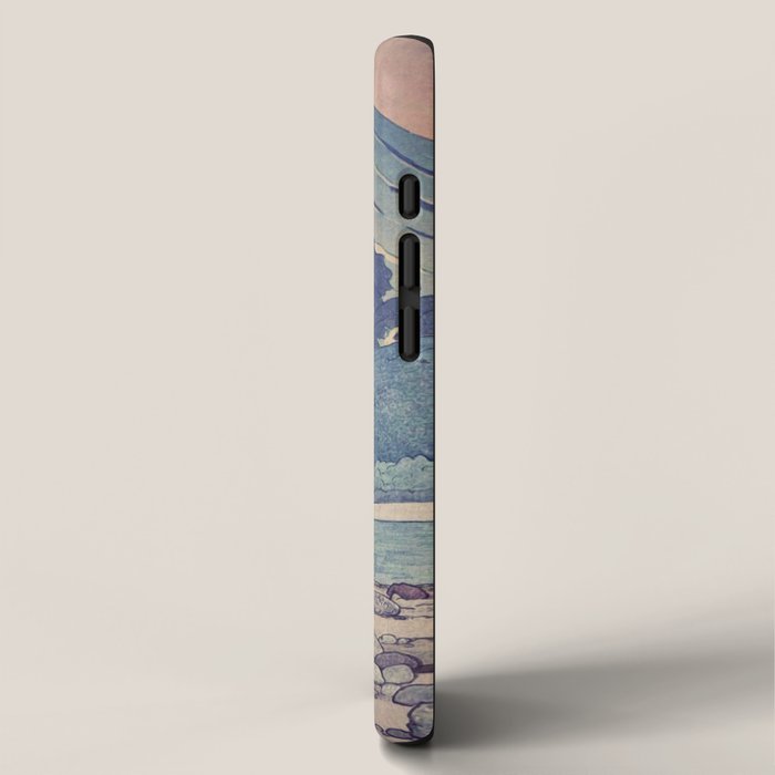 At Prayer at Dayai Shore iPhone Case Gallery Image 2