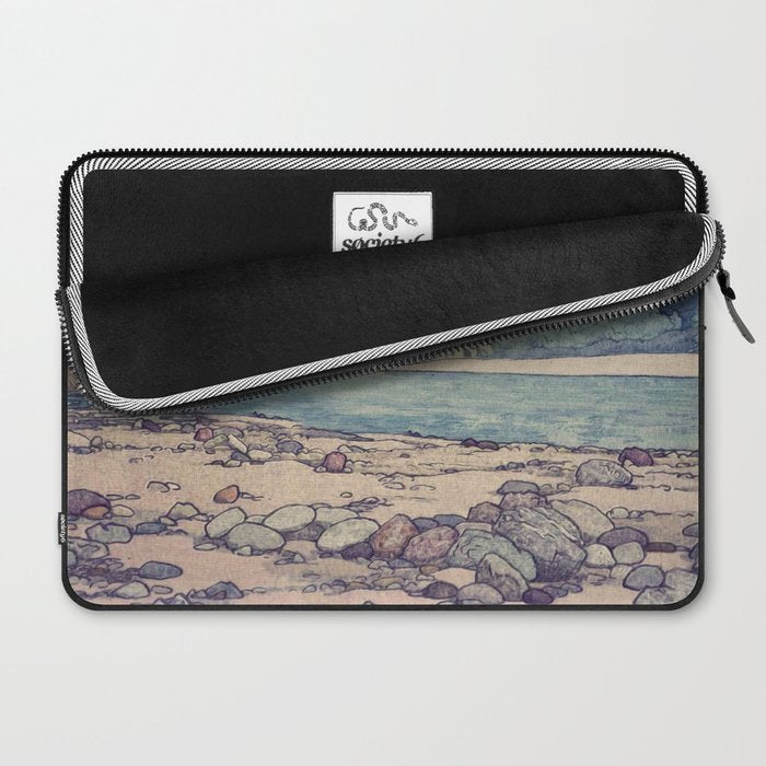 At Prayer at Dayai Shore Laptop Sleeve Gallery Image 2