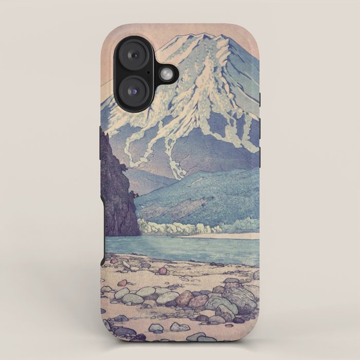 At Prayer at Dayai Shore iPhone Case Gallery Image 1
