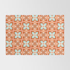Moroccan tile - daisy chain Rug Gallery Image 2