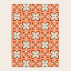 Moroccan tile - daisy chain Poster Gallery Image 4