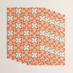 Moroccan tile - daisy chain Wrapping Paper Gallery Image 3