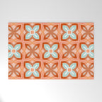 Moroccan tile - daisy chain Welcome Mat Gallery Image 1