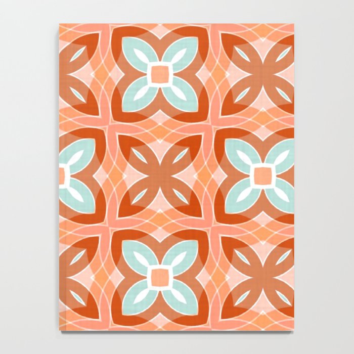 Moroccan tile - daisy chain Notebook Gallery Image 4