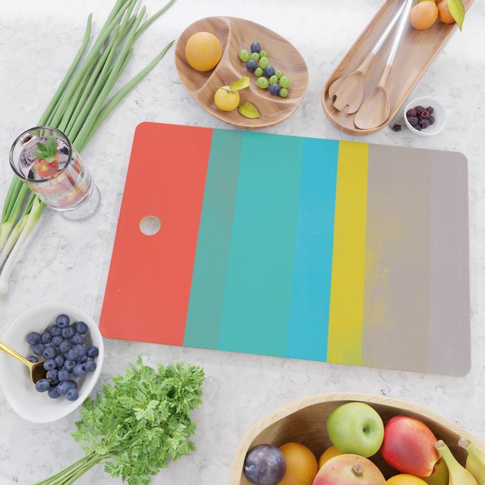 stripe study 6 Cutting Board Gallery Image 2