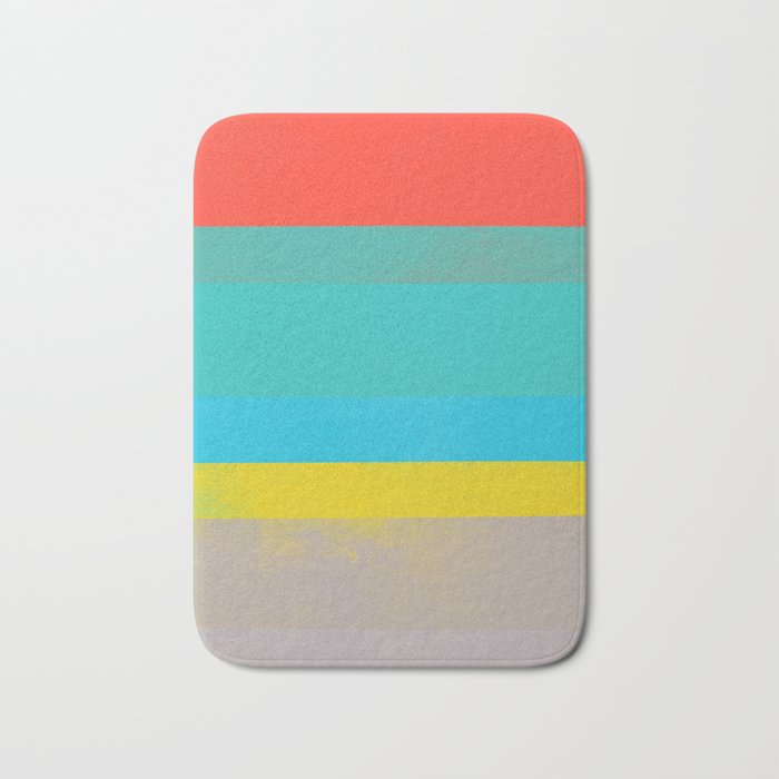 stripe study 6 Bath Mat Gallery Image 1