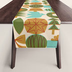 Retro Holiday Grid Table Runner Gallery Image 1