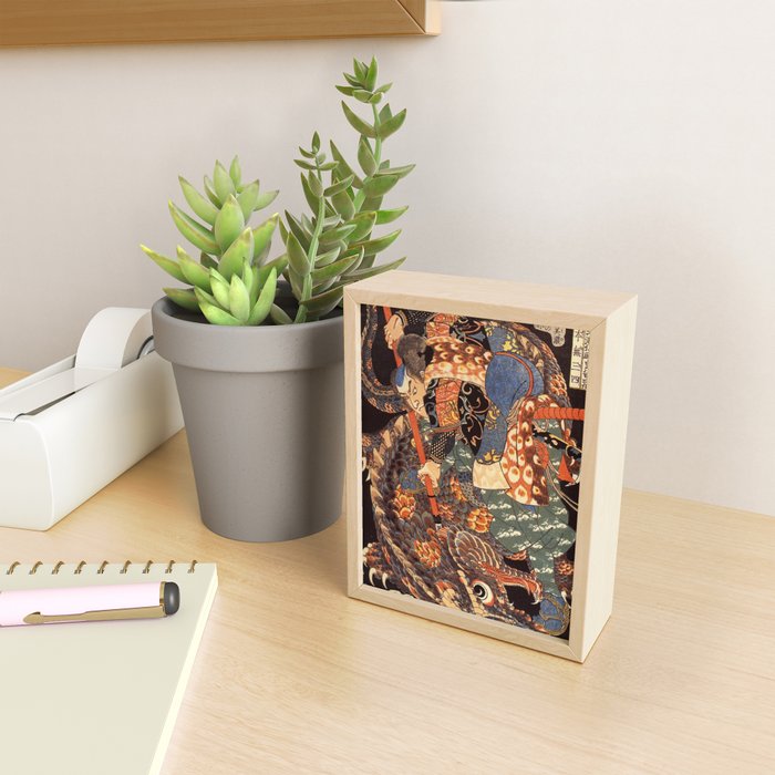 Miyamoto Musashi - Killing a Giant Nue Mini Art Print Gallery Image 2