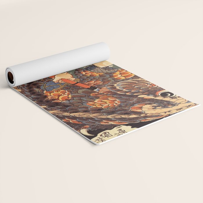 Miyamoto Musashi - Killing a Giant Nue Yoga Mat Gallery Image 2
