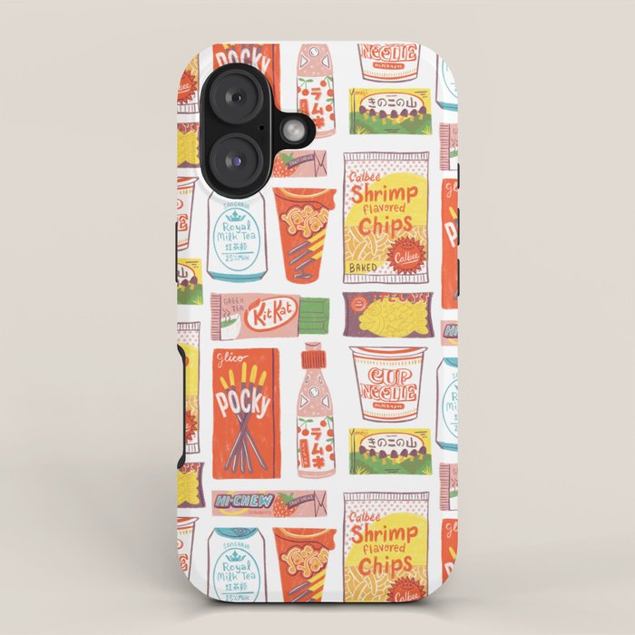 Asian Snacks iPhone Case Gallery Image 1