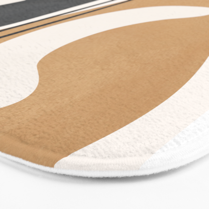 Modern Abstract Shapes 14 Bath Mat Gallery Image 3