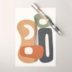 Modern Abstract Shapes 14 Wrapping Paper Gallery Image 1