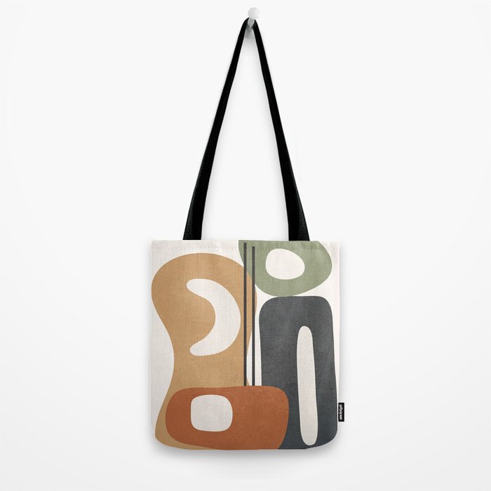 Modern Abstract Shapes 14 Tote Bag Gallery Image 2