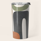 Modern Abstract Shapes 14 Travel Mug Gallery Image 2