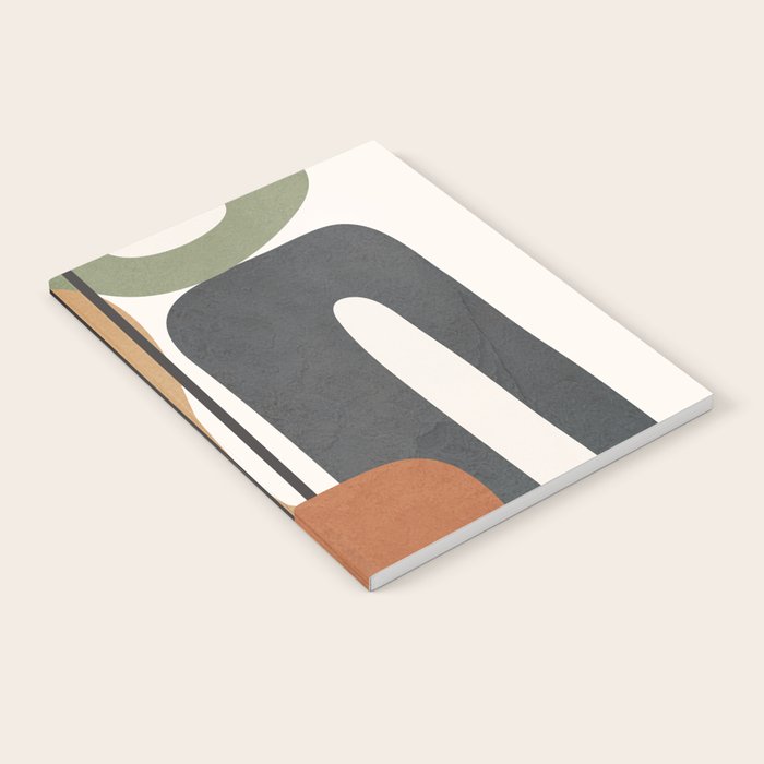Modern Abstract Shapes 14 Notebook Gallery Image 2