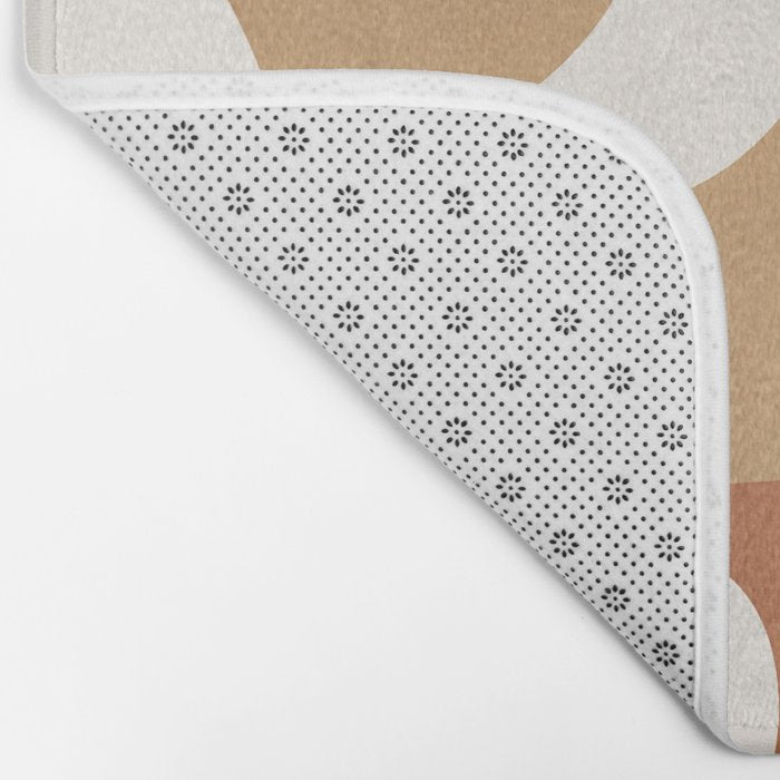 Modern Abstract Shapes 14 Bath Mat Gallery Image 2