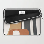 Modern Abstract Shapes 14 Laptop Sleeve Gallery Image 2