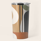 Modern Abstract Shapes 14 Travel Mug Gallery Image 1