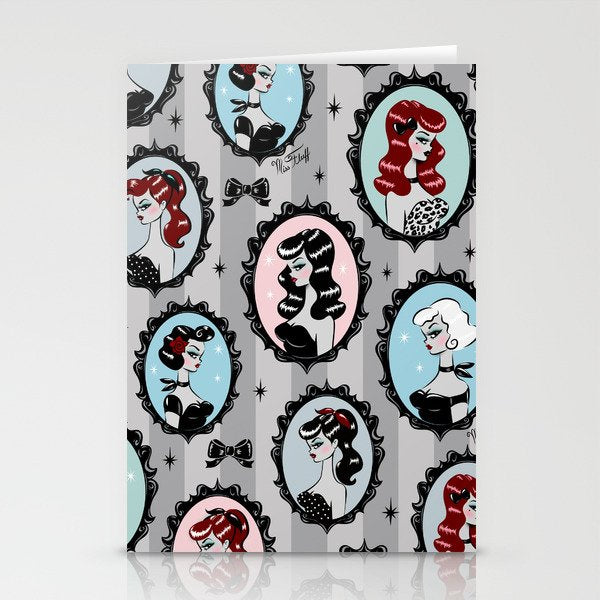 Cameo Dolls Stationery Card Gallery Image 2
