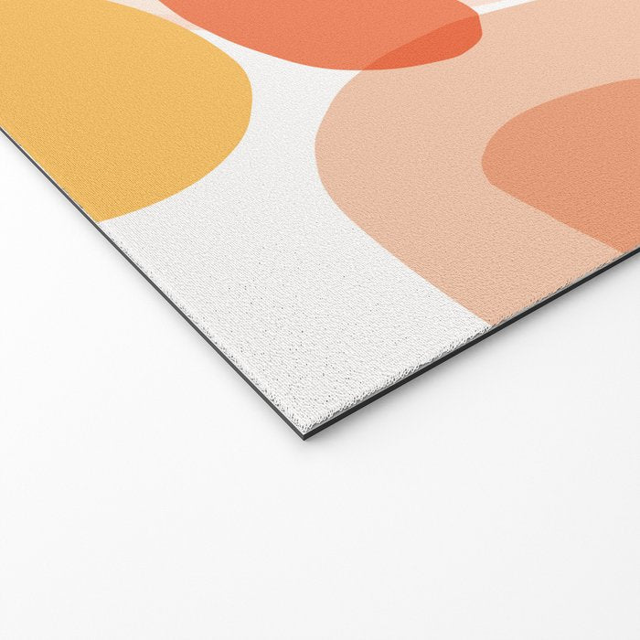 Family Portrait Contemporary Abstract Shapes Welcome Mat Gallery Image 2
