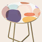 Family Portrait Contemporary Abstract Shapes Side Table Gallery Image 2