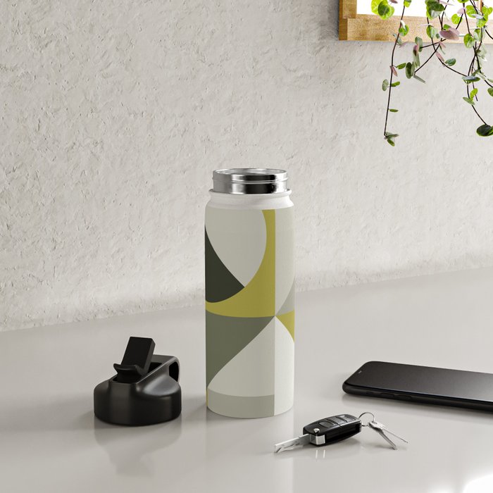 Modern Geometric 72B Water Bottle Gallery Image 4
