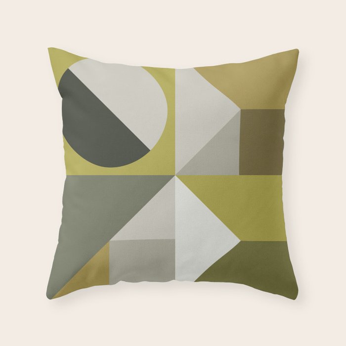Modern Geometric 72B Throw Pillow Gallery Image 6