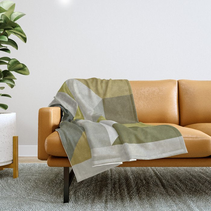 Modern Geometric 72B Throw Blanket Gallery Image 1