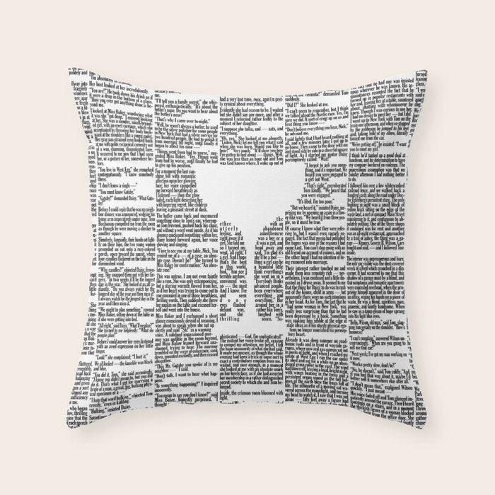 The Great Gatsby Throw Pillow Gallery Image 6