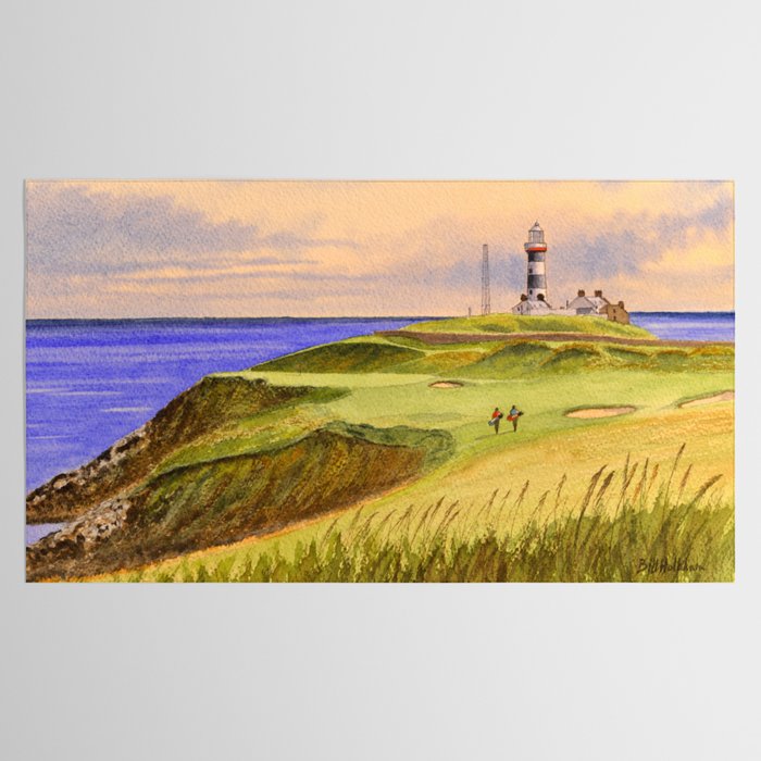 Old Head Golf Course Ireland Hole 4 Tablecloth Gallery Image 2