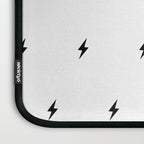 Black Lightning Bolt Pattern Laptop Sleeve Gallery Image 3