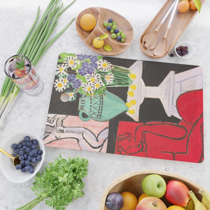 Henri Matisse - The Daisies  Cutting Board Gallery Image 2