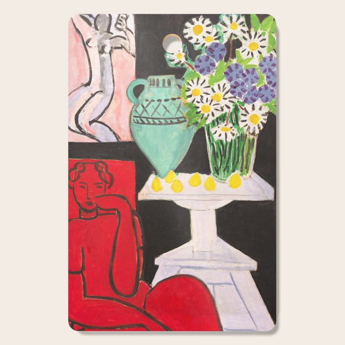 Henri Matisse - The Daisies  Cutting Board Gallery Image 1