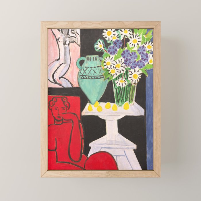 Henri Matisse - The Daisies  Mini Art Print Gallery Image 1