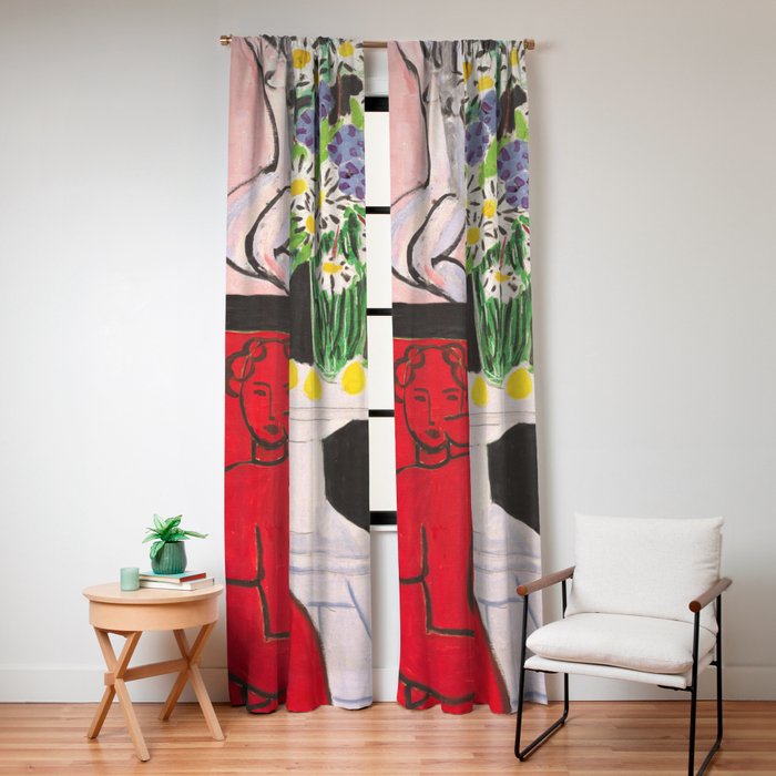 Henri Matisse - The Daisies  Window Curtain Gallery Image 4