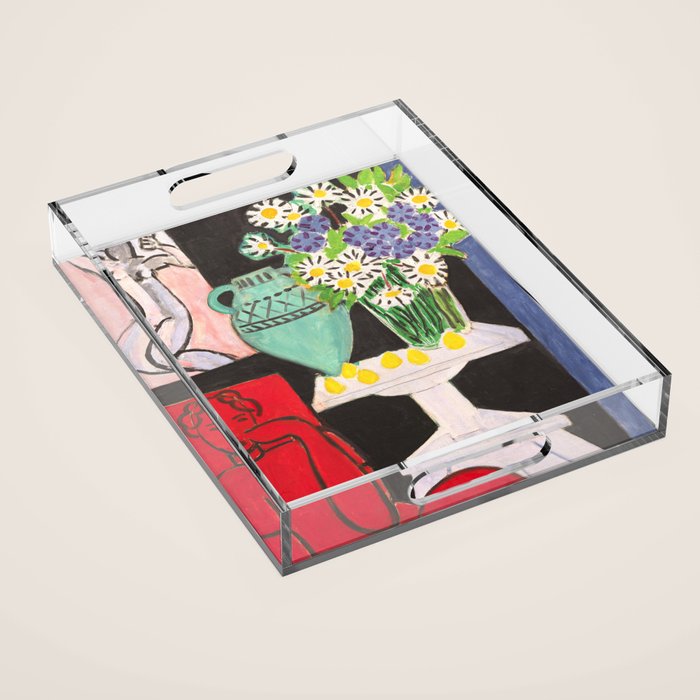 Henri Matisse - The Daisies  Acrylic Tray Gallery Image 1