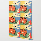 Modern Abstract Art Flowers 14 Wallpaper Gallery Image 2