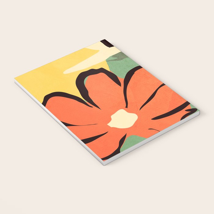 Modern Abstract Art Flowers 14 Notebook Gallery Image 3
