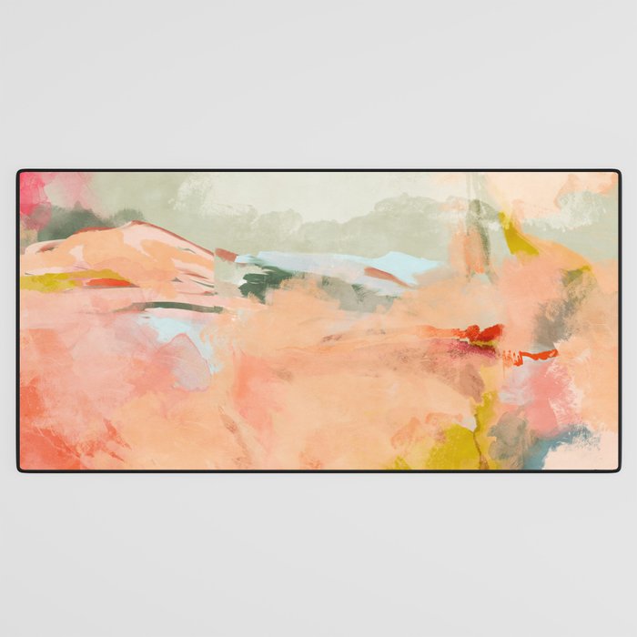 spring sky over tuscany Desk Mat Gallery Image 3