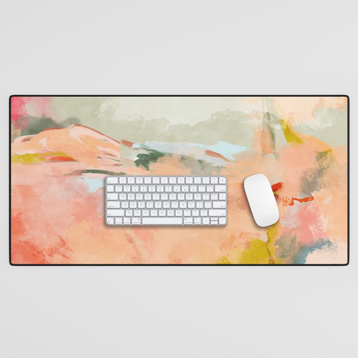 spring sky over tuscany Desk Mat Gallery Image 1