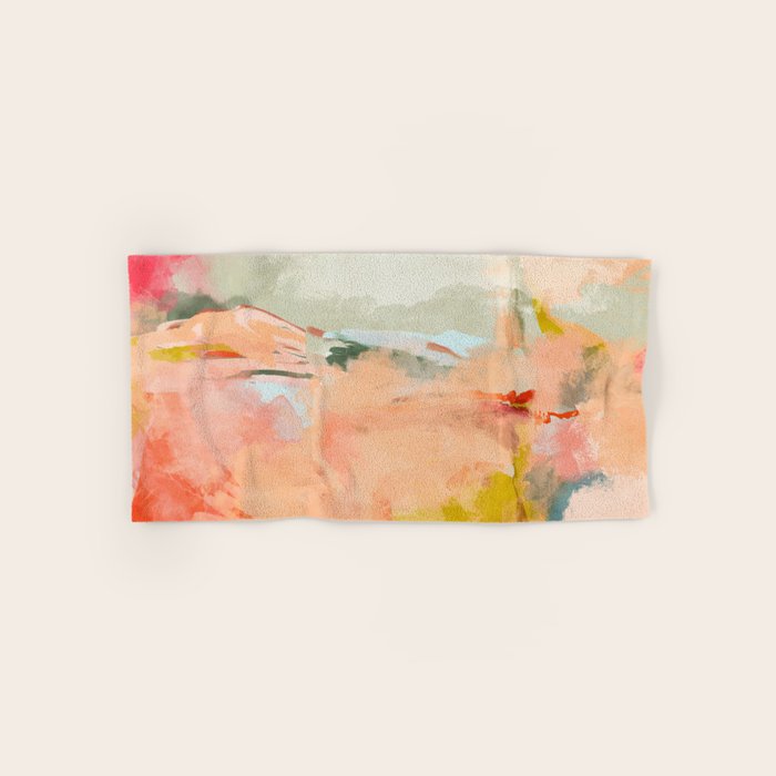 spring sky over tuscany Bath Towel Gallery Image 1