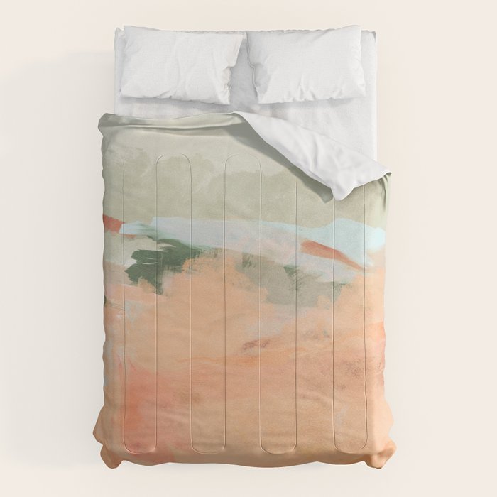 spring sky over tuscany Comforter Gallery Image 6