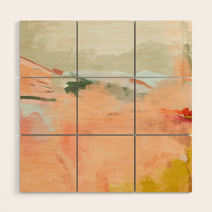 spring sky over tuscany Wood Wall Art Gallery Image 1