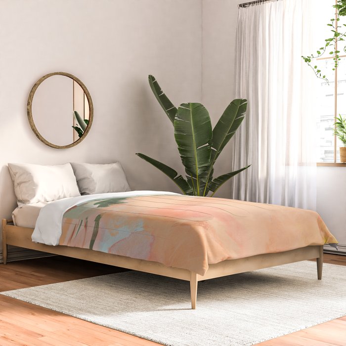 spring sky over tuscany Comforter Gallery Image 2