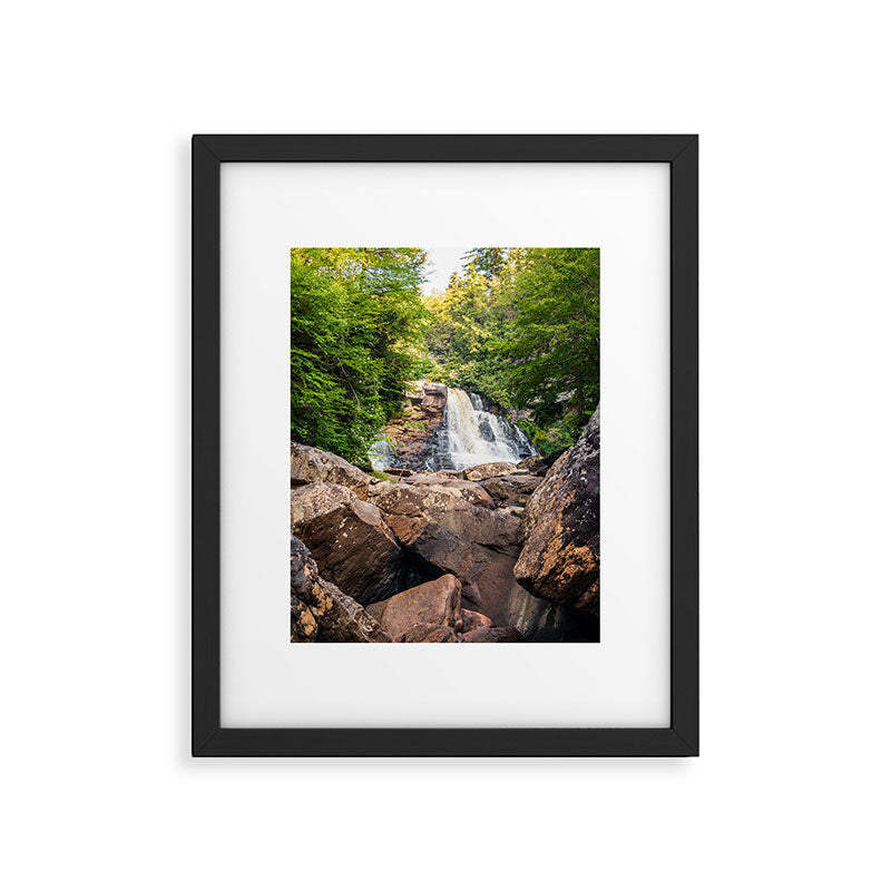 Blackwater Falls State Park West Virginia Waterfall River Canyon Landscape Photography Framed Art Print Gallery Image 4