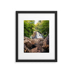 Blackwater Falls State Park West Virginia Waterfall River Canyon Landscape Photography Framed Art Print Gallery Image 4