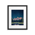 Grand Teton National Park Mountains Stars Night Sky Print Framed Art Print Gallery Image 6
